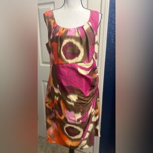 Vibrant Multicolor Sleeveless Dress